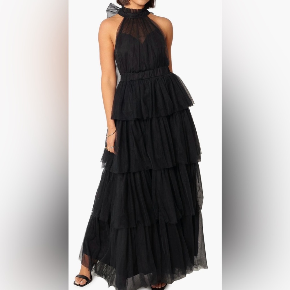 Petal & Pub Halter Tulle Gown